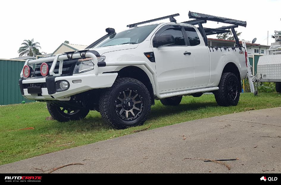 FORD RANGER GD05 BRONZE DARK TINT WITH MATTE BLACK